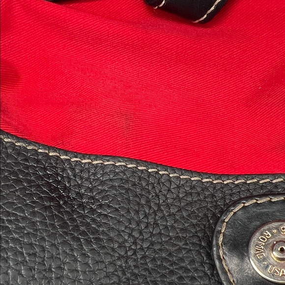 Dooney & Bourke Black Pebbled Leather Tote - Picture 11 of 15